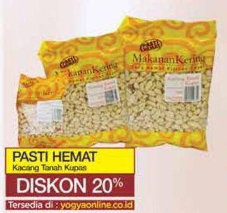 Promo Harga Pasti Hemat Kacang Tanah Kupas 250 gr - Yogya