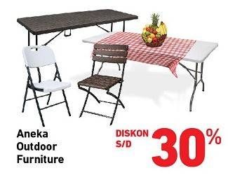Promo Harga Aneka Outdoor Furnitur  - Carrefour