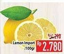 Promo Harga Lemon Import per 100 gr - Hypermart