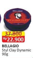 Promo Harga Bellagio Homme Styling Clay Dynamic Hold 90 gr - Alfamart