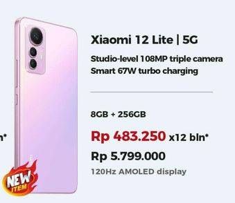 Promo Harga Xiaomi 12 Lite 5G  - Erafone