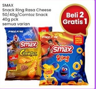 Promo Harga Smax/Corntoz Snack  - Indomaret