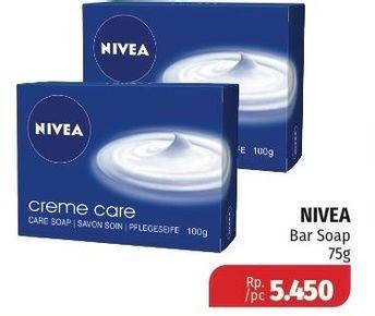 Promo Harga NIVEA Bar Soap 75 gr - Lotte Grosir