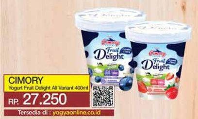 Promo Harga CIMORY Fruit Delight All Variants 400 ml - Yogya