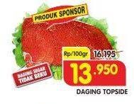 Promo Harga Daging Topside Sapi per 100 gr - Superindo