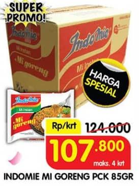 Promo Harga Indomie Mi Goreng Spesial per 40 pcs 85 gr - Superindo