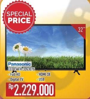 Promo Harga PANASONIC TH-32G307G | HD Ready LED TV 32 inch  - Hypermart