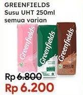 Promo Harga GREENFIELDS UHT All Variants 250 ml - Indomaret