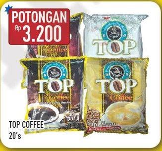 Promo Harga Top Coffee Kopi 20 pcs - Hypermart