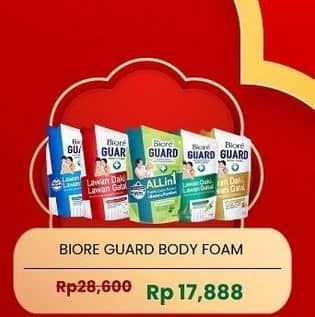 Promo Harga Biore Guard Body Foam 400 ml - Carrefour