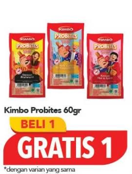 Promo Harga KIMBO Probites All Variants 1 pcs - Carrefour