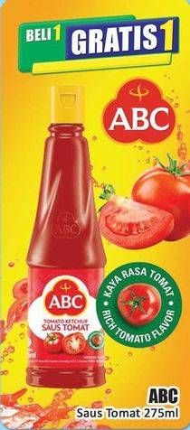 Promo Harga ABC Saus Tomat 275 ml - Hari Hari