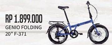 Promo Harga GENIO Folding bike  - Hypermart