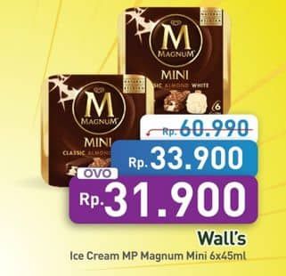 Promo Harga Walls Magnum Mini per 6 pcs 45 ml - Hypermart