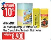 Promo Harga Kenmaster Car Washing Sponge/Plas Chamois  - Hypermart