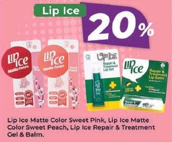 Promo Harga Lip Ice Mate Cream/Repair & Treatment Lip Balm & Gel  - TIP TOP