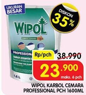 Wipol Professional Disinfektan Karbol Pembersih Lantai
