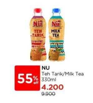 Promo Harga Nu Teh Tarik/Milk Tea  - Watsons