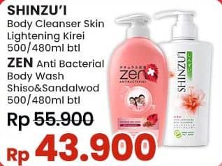 Promo Harga Shinzui/Zen Body Wash  - Indomaret