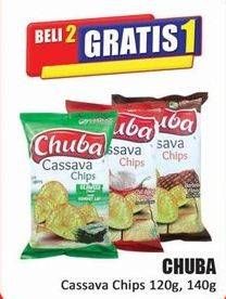 Promo Harga Chuba Cassava Chips 140 gr - Hari Hari