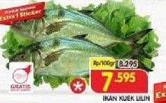 Promo Harga Ikan Kuek Lilin per 100 gr - Superindo