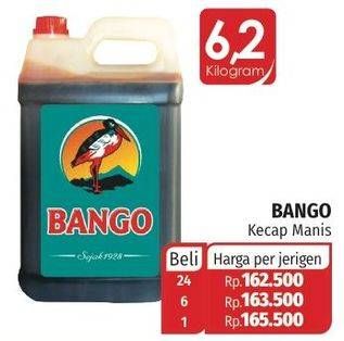 Promo Harga BANGO Kecap Manis 6200 gr - Lotte Grosir