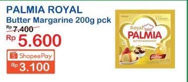 Promo Harga PALMIA Royal Butter Margarine 200 gr - Indomaret
