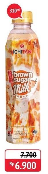Promo Harga ICHITAN Brown Sugar Milk 310 ml - Alfamidi