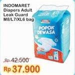 Promo Harga Indomaret Diapers Adult M8, L7, XL6  - Indomaret