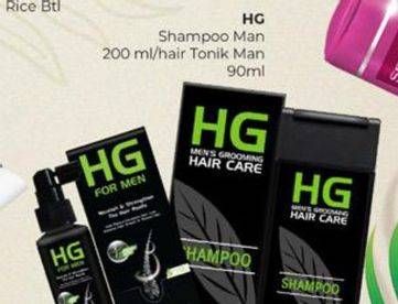 Promo Harga HG Man Shampoo/Tonic  - Carrefour
