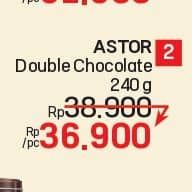 Promo Harga Astor Wafer Roll Double Chocolate 330 gr - LotteMart