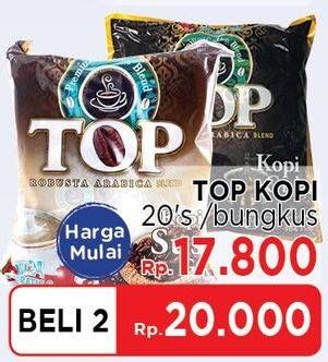 Promo Harga Top Coffee Kopi per 20 sachet - LotteMart