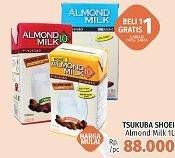 Promo Harga TSUKUBA Almond Milk 1000 ml - LotteMart