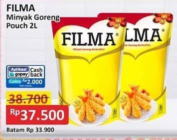 Promo Harga Filma Minyak Goreng 2000 ml - Alfamart