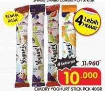 Cimory Yogurt Stick 40 gr Diskon 16%, Harga Promo Rp10.000, Harga Normal Rp11.960