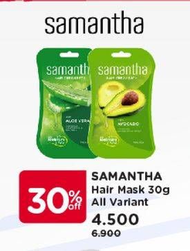 Promo Harga SAMANTHA Hair Creambath All Variants 30 gr - Watsons