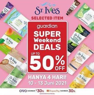 Promo Harga ST IVES Selected Items  - Guardian