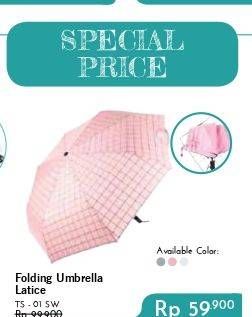 Promo Harga OKIDOKI Folding umbrella  - Carrefour