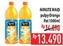 Promo Harga Minute Maid Juice Pulpy Orange 1000 ml - Hypermart