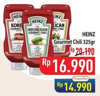 Promo Harga Heinz Gourmet Chili 325 gr - Hypermart