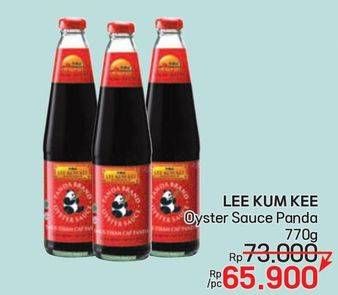 Promo Harga Lee Kum Kee Oyster Sauce Panda 770 gr - LotteMart