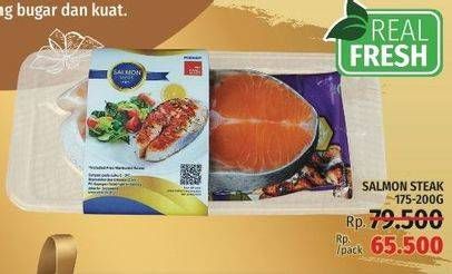 Promo Harga Salmon Steak per 175 gr - LotteMart