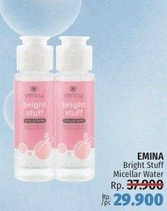 Promo Harga EMINA Bright Stuff Micellar Water 100 ml - LotteMart