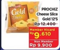 Promo Harga PROCHIZ Gold Slices 156 gr - Hypermart