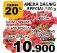 Promo Harga Aneka Daging Special  - Giant