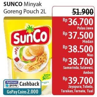 Promo Harga Sunco Minyak Goreng 2000 ml - Alfamidi