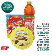 Harga Delbis Biscuit + Teh Pucuk + Beng Beng Share It