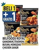 Promo Harga Belfoods Royal Ayam Goreng Ala Korea Gangnam Chicken, Itaewon Chicken, Busan Chicken, Hongdae Chicken 200 gr - Hypermart