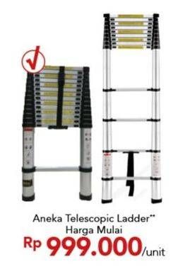 Promo Harga Telescopic Ladder  - Carrefour