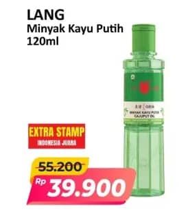 Promo Harga Cap Lang Minyak Kayu Putih 120 ml - Alfamart